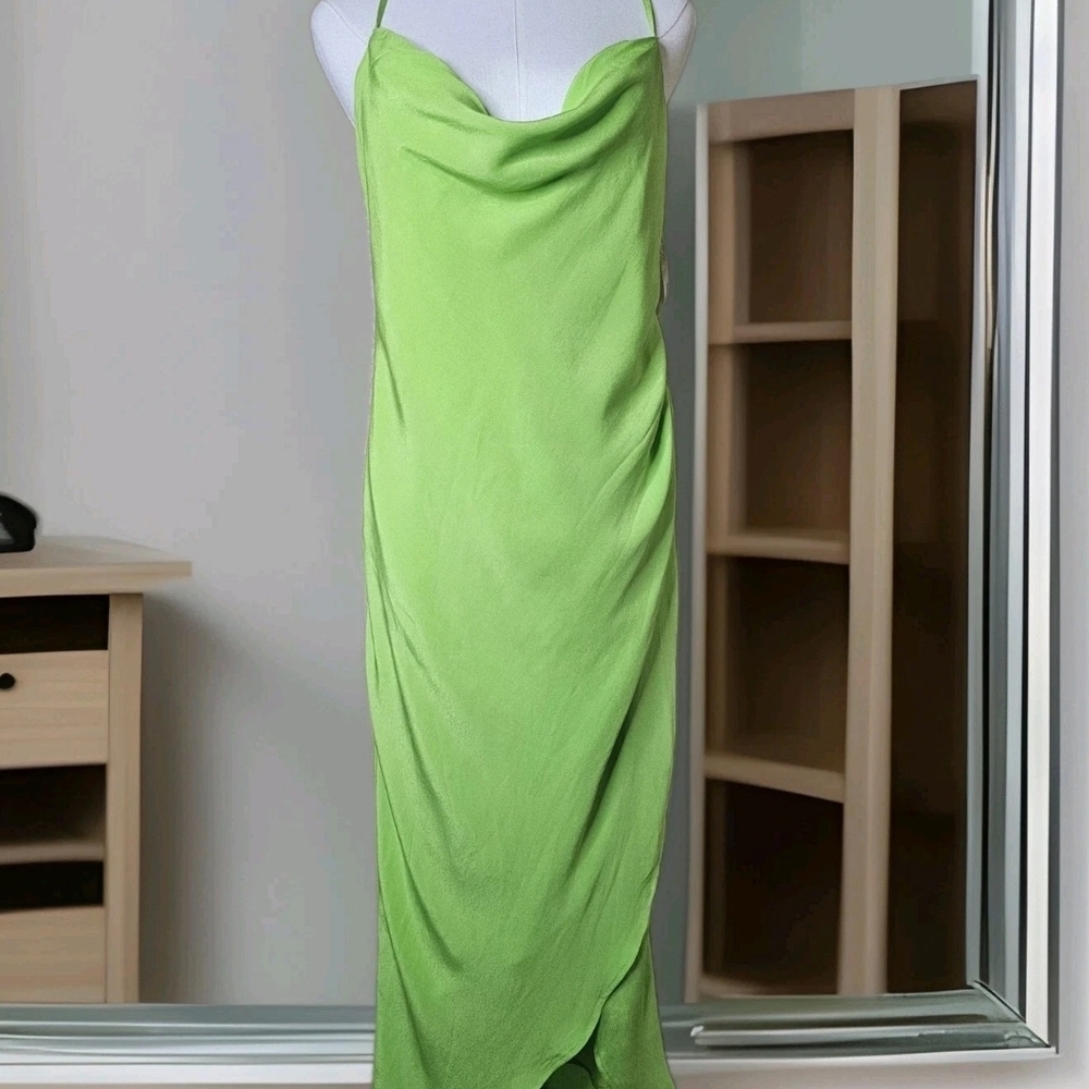 LOVERS + FRIENDS Dress Bodycon  Y2K leme green Size M
